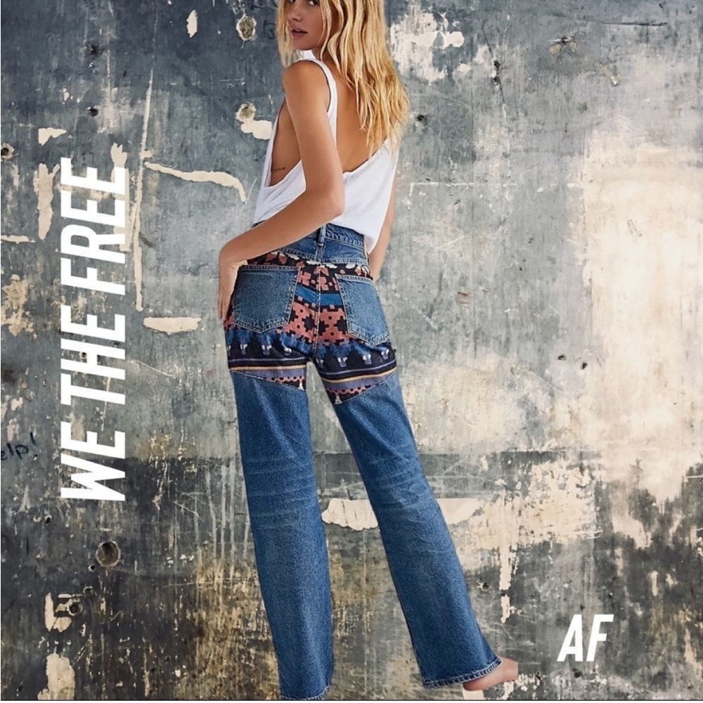 Free People Rocky Mountain Jeans